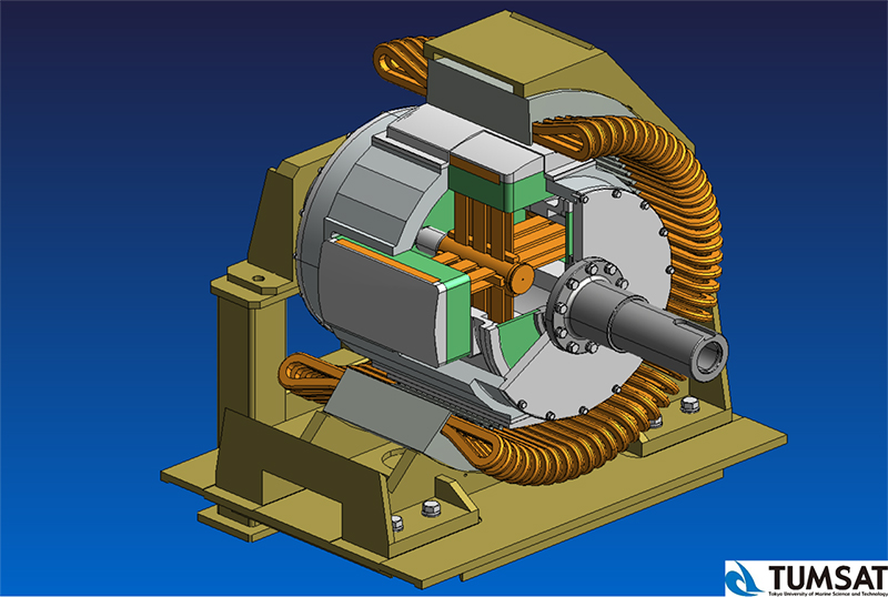 従来サイズより大幅なコンパクト化が可能 風力発電や船舶用の画期的な超電導バルクモーターが誕生 Emira
