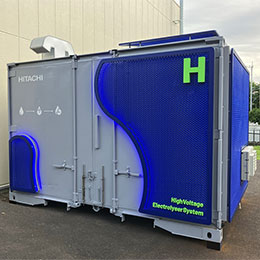 世界初！日立が高電圧水素製造システムを実現する絶縁配管を開発